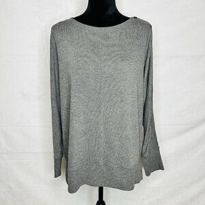 Vince Camuto Super Soft Gray Long Sleeve Pullover Sweater - Women's Size S